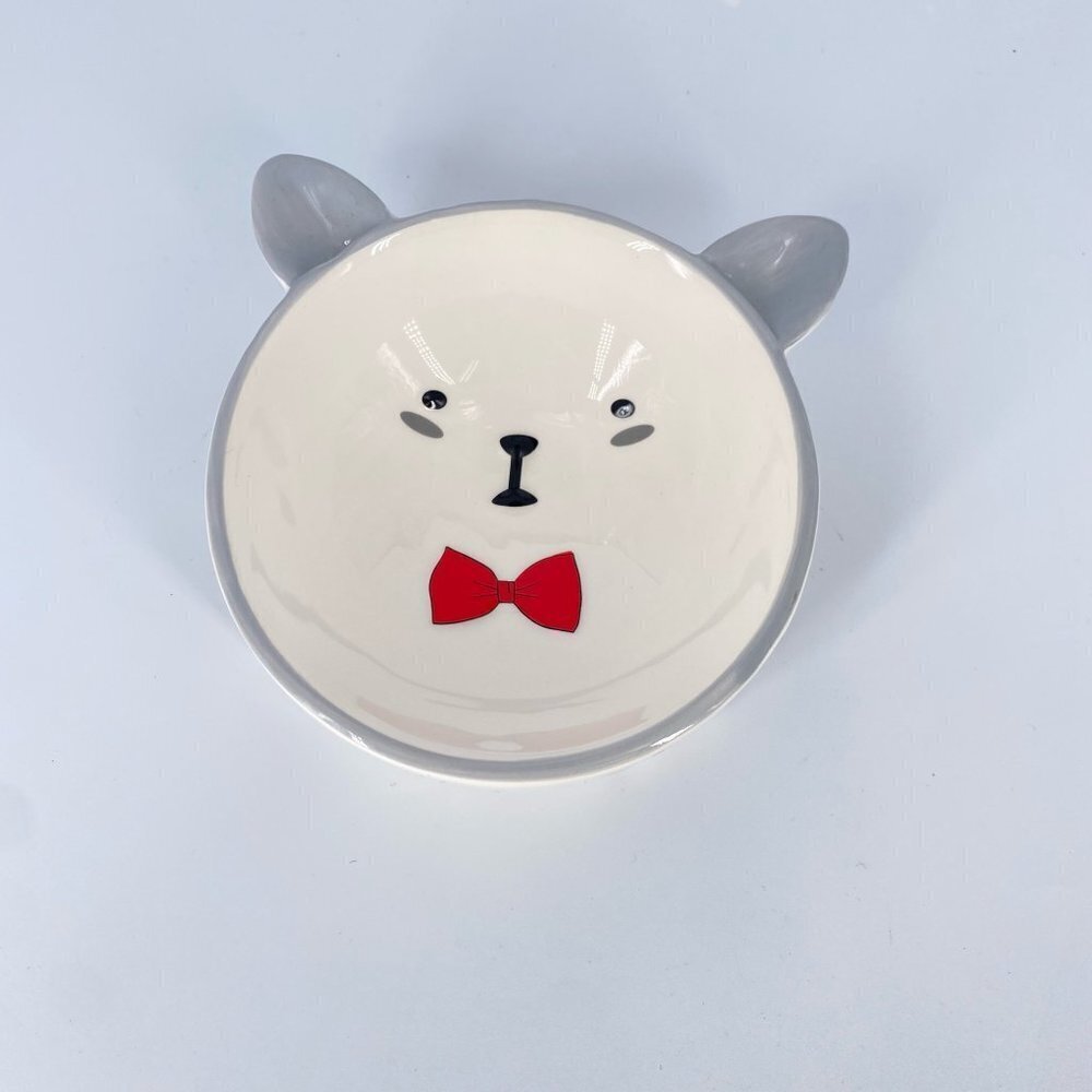10 Strawberry Street Cat Pet Food Water Bowl
